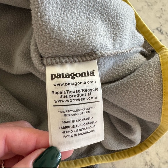 Patagonia Micro D Quarter Snap-T Pullover Sweatshirt - Gray - Picture 7 of 8